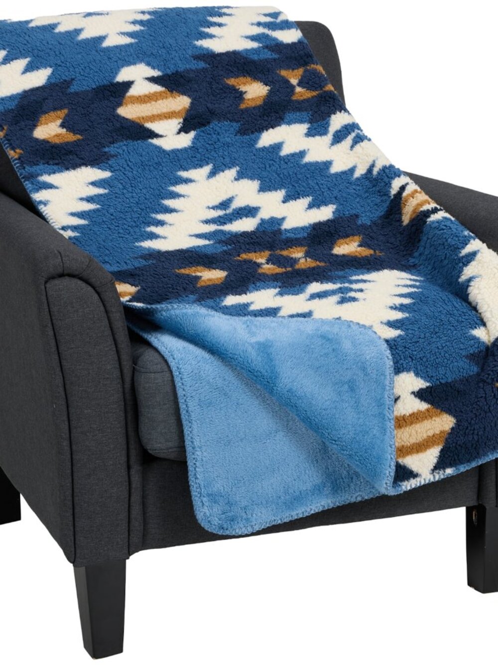 NEW!! Pendleton Eagle River Sherpa Throw Blanket - 50x70” 268 3S2